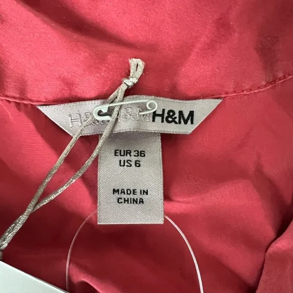 H&M Silk Short sleeve Blouse - Picture 5 of 7